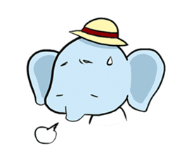 Thai Smiley Elephant sticker #6799391