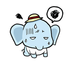 Thai Smiley Elephant sticker #6799392
