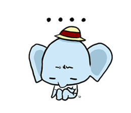 Thai Smiley Elephant sticker #6799393