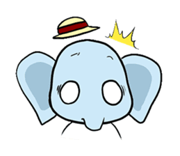 Thai Smiley Elephant sticker #6799395