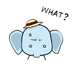 Thai Smiley Elephant sticker #6799398