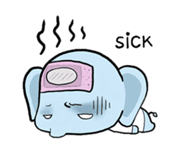Thai Smiley Elephant sticker #6799399