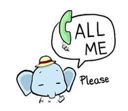 Thai Smiley Elephant sticker #6799403