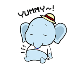 Thai Smiley Elephant sticker #6799404