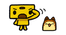 danboll and nekopan sticker #6799410