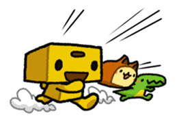 danboll and nekopan sticker #6799421