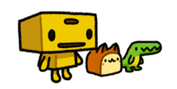 danboll and nekopan sticker #6799422