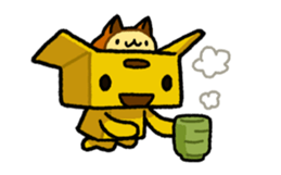 danboll and nekopan sticker #6799429