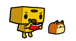 danboll and nekopan sticker #6799430