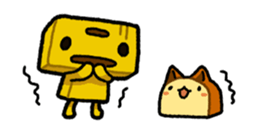 danboll and nekopan sticker #6799432