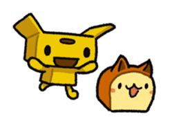 danboll and nekopan sticker #6799437