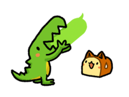 danboll and nekopan sticker #6799445