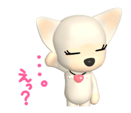 3D Chihuahua Friends sticker #6800096