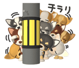 3D Chihuahua Friends sticker #6800122