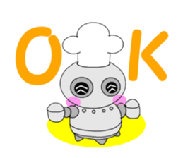cook robot sticker #6800248