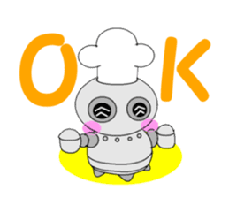 cook robot sticker #6800248