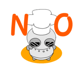 cook robot sticker #6800249