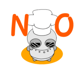 cook robot sticker #6800249