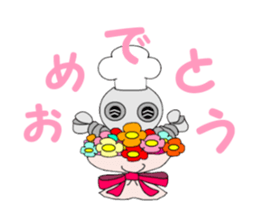 cook robot sticker #6800263