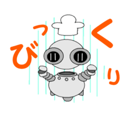 cook robot sticker #6800268