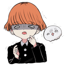 Umitsuki and his friend sticker #6800540