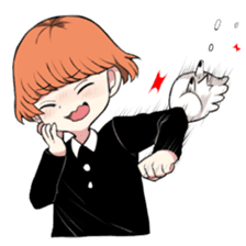 Umitsuki and his friend sticker #6800542