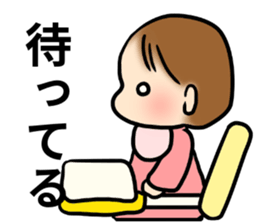 Baby diary with illustrations sticker #6800644