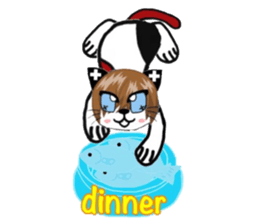 catbabyrabbitamerican sticker #6800928