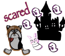 catbabyrabbitamerican sticker #6800959