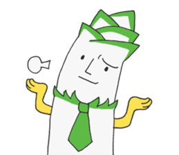 Vegetarian Alien sticker #6801318