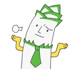 Vegetarian Alien sticker #6801318