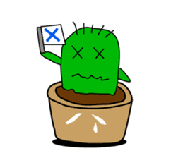 Cactus Mania sticker #6801460