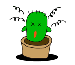 Cactus Mania sticker #6801481