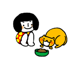 Every day with my kitten sticker #6801530