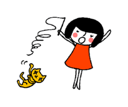 Every day with my kitten sticker #6801531