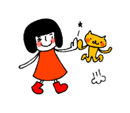 Every day with my kitten sticker #6801540