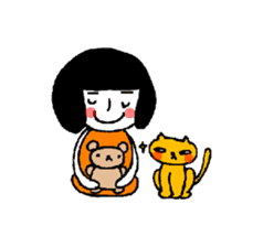 Every day with my kitten sticker #6801544