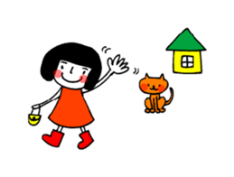 Every day with my kitten sticker #6801546