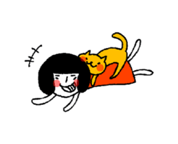 Every day with my kitten sticker #6801549