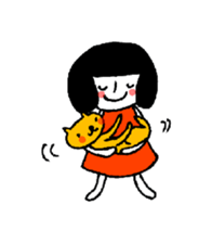 Every day with my kitten sticker #6801552