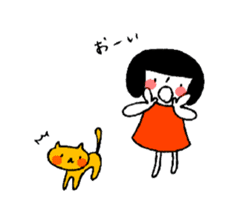 Every day with my kitten sticker #6801553