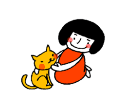 Every day with my kitten sticker #6801554