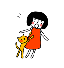 Every day with my kitten sticker #6801556