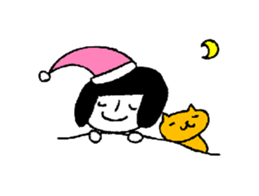 Every day with my kitten sticker #6801557