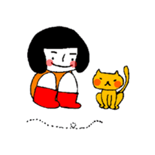 Every day with my kitten sticker #6801560