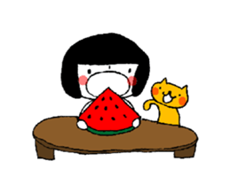 Every day with my kitten sticker #6801561