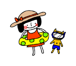 Every day with my kitten sticker #6801563