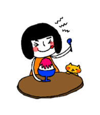 Every day with my kitten sticker #6801564