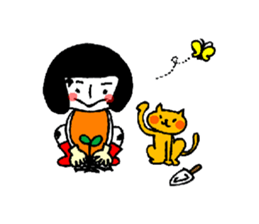 Every day with my kitten sticker #6801565