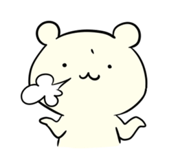 Adorable Kumako & Chibikuma 2 sticker #6801593